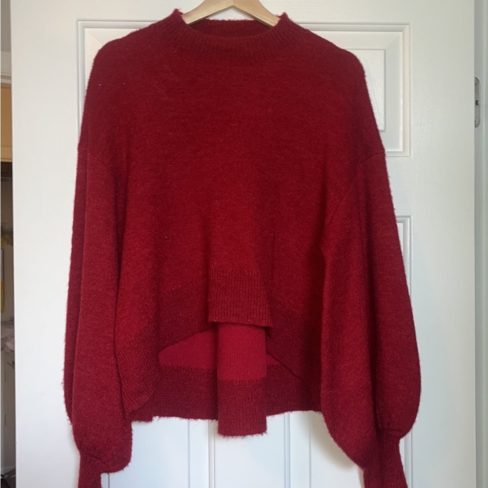 keepsake brand red sweater